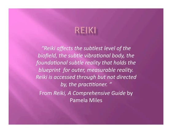 Reiki | PPTX