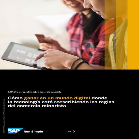 SAP: Una perspectiva sobre comercio minorista
