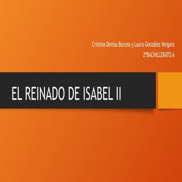 Isabel ii 2 parte | PPT