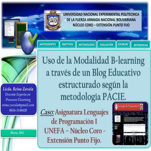 Qué Es B Learning | PPTX