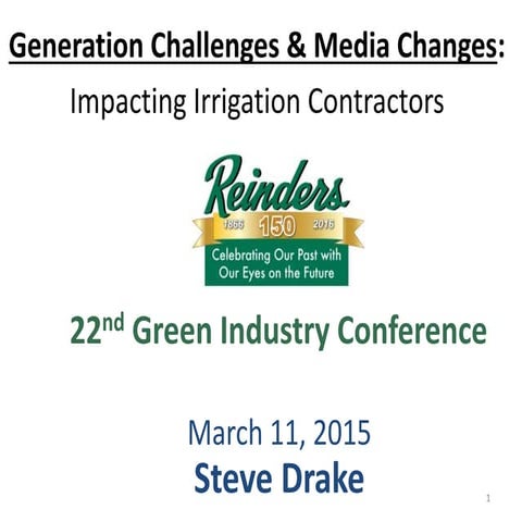 Reinders generations & social media (ss)