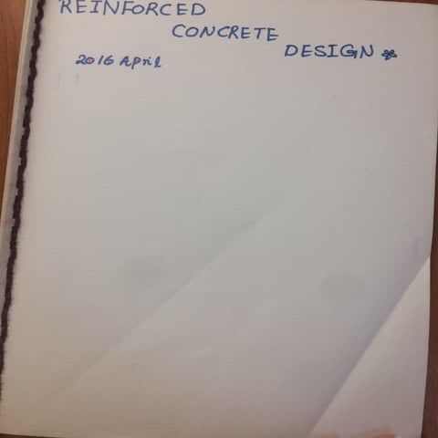 Reinforced Concrete Design Notes Part1
