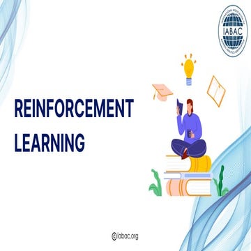 Reinforcement Learning | IABAC Certification