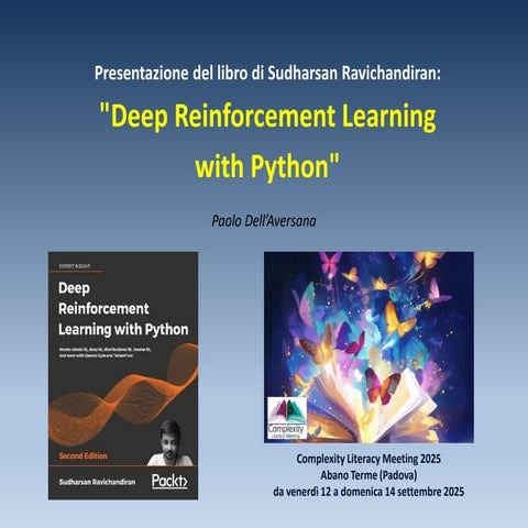 Complexity Literacy Meeting 2025 - "Deep Reinforcement_Learning with Python" ...