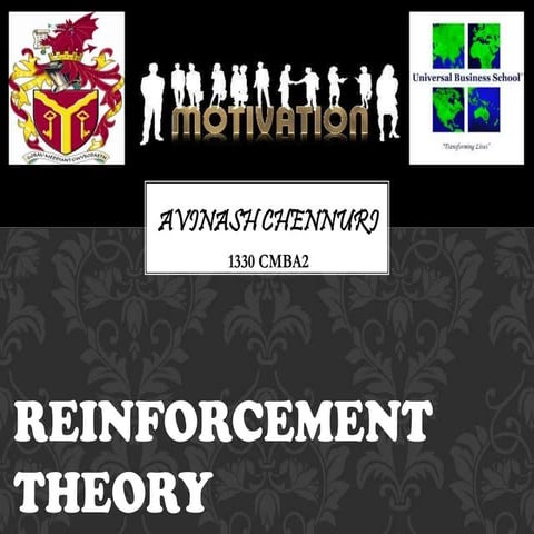 Reinforcement motivation theory