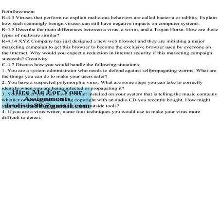 ReinforcementR-4.3 Viruses that perform no explicit malicious beha.pdf