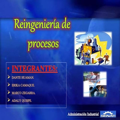 Reingeniería de procesos