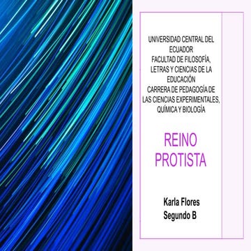 Reino Protista 