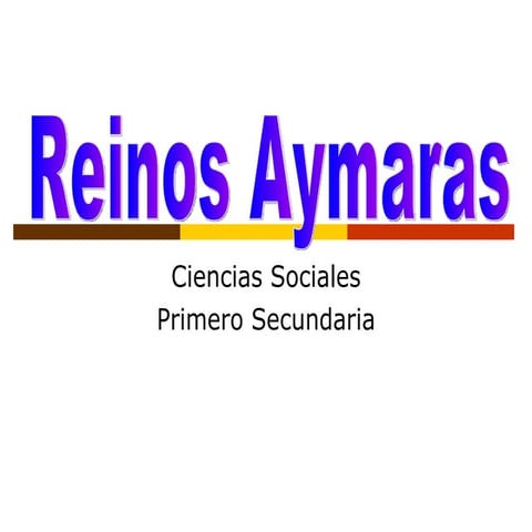 Reinos Aymaras
