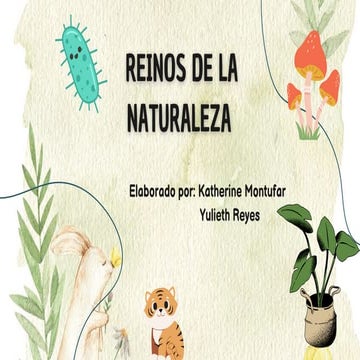 Reinos de la Naturaleza grado Tercero | PPTX