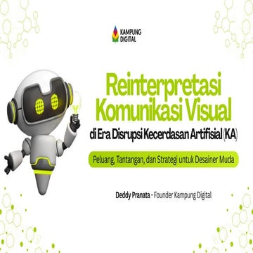 Reinterpretasi Komunikasi Visual di Era Disrupsi Kecerdasan Artifisial ...