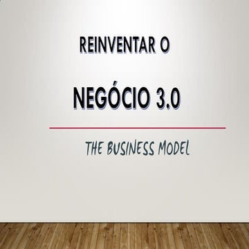 Reinventar o negocio