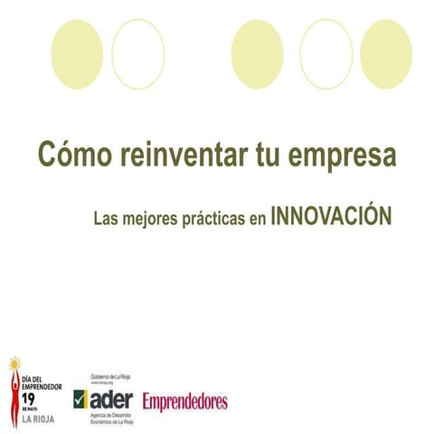 Reinventa tu empresa