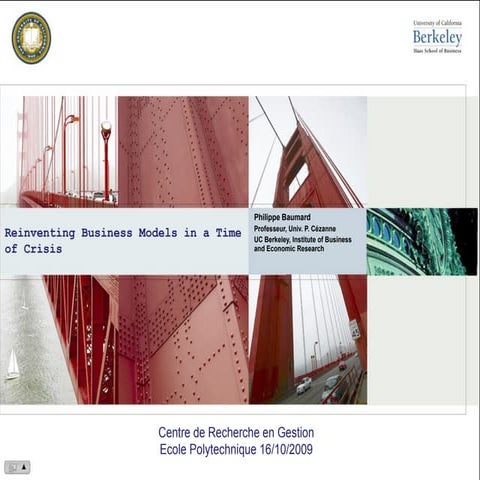 Reinventing Business Models In A Time Of Crisis