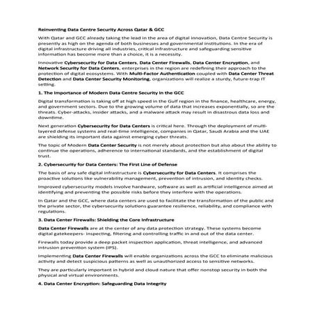 Reinventing Data Centre Security Across Qatar & GCC.docx