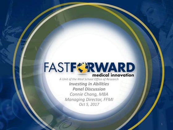 Reinventing Normal 3: Connie Chang, Fast Forward Medical Innovation 