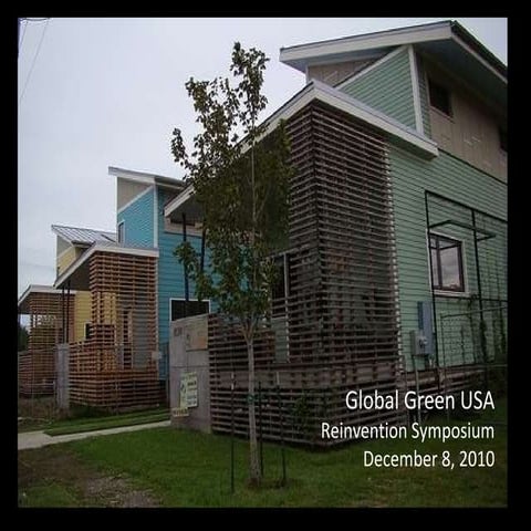Global Green New Orleans: Reinvention 2010