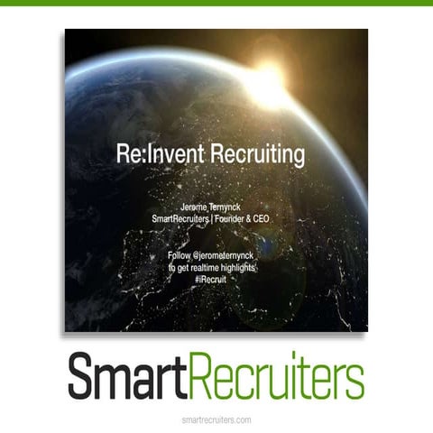 "Re:Invent Recruiting," the iRecruit Keynote 