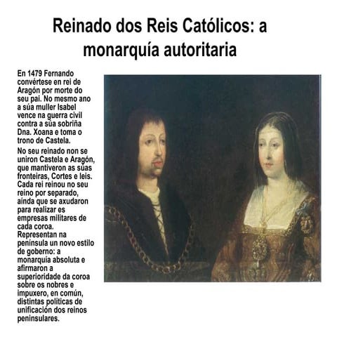 Reis católicos - Renacemento