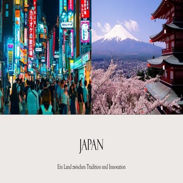 Reise-Präsentation-Japa: Eine Präsentation über eine Reise nach Japan ...