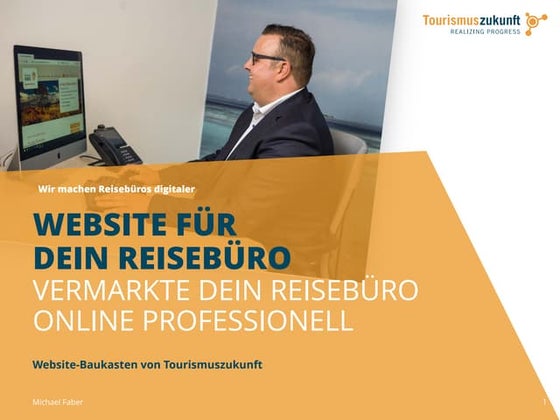 Reisebüro Website | Baukasten für Reisebüros von Tourismuszukunft