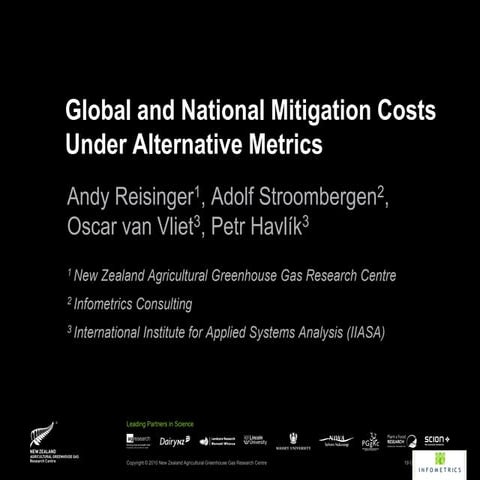 Global and national implications of alternative metrics - Reisinger et al 