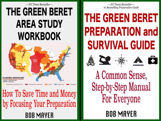 Two Books You Must Have To Prepare By a Green Beret