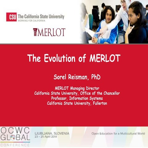 The Evolution of MERLOT