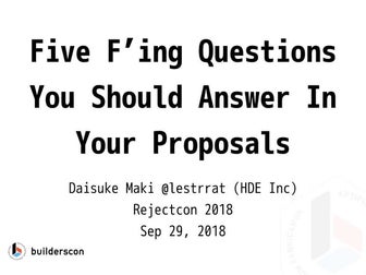 Rejectcon 2018