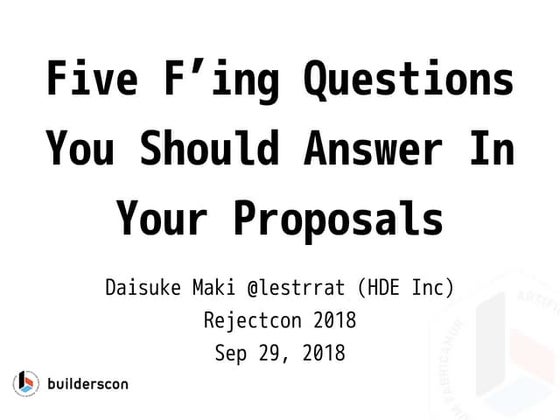 Rejectcon 2018