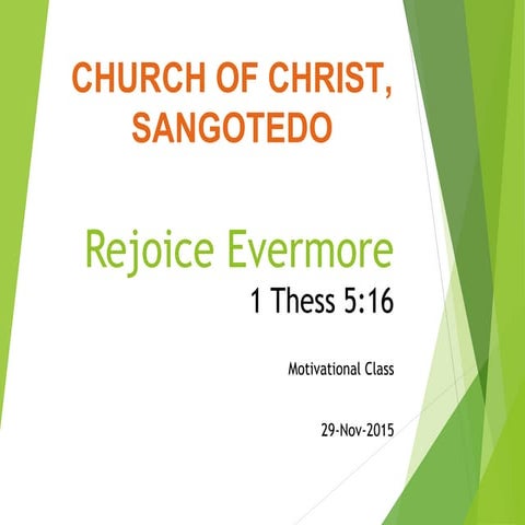 Deuteronomy Lesson 002 | PPT