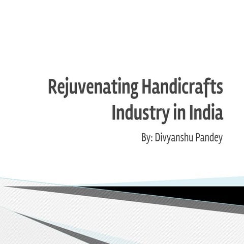 Rekindling Handicrafts
