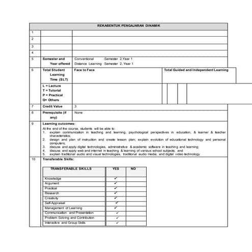 Rekabentuk pengajaran dinamik2
