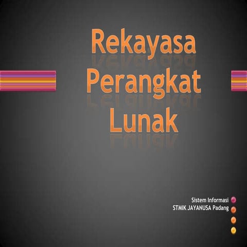 Rekayasa Perangkat Lunak