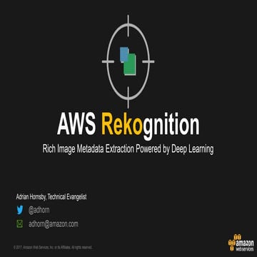 Amazon Rekognition | PDF