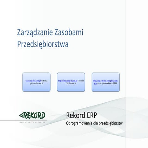 Rekord ERP