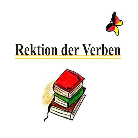 Rektion der verben