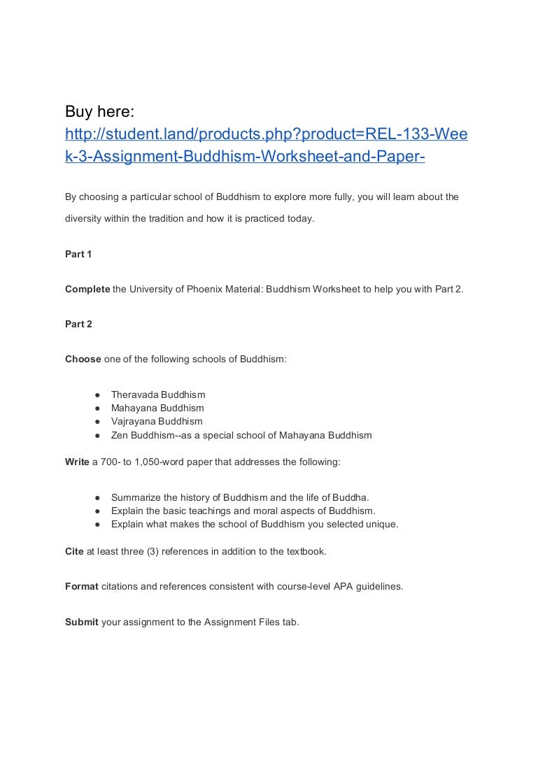 Biography Essay Example Rel Week Assignment Buddhism Worksheet And Paper Essays About Abraham Lincoln also Family Essay Sample Buddhism Essay Rel Week Assignment Buddhism Worksheet And How To Write A Compare And Contrast Essay Introduction