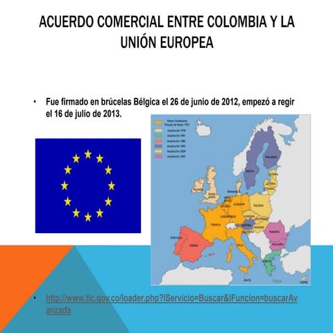 RELACIONES COMERCIALES COLOMBIA (U.E-CHINA)
