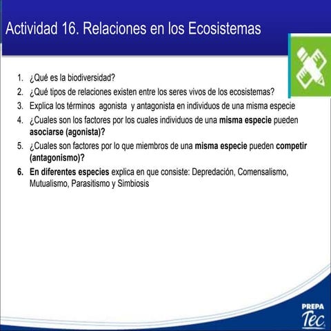 4.4 Relaciones Bióticas