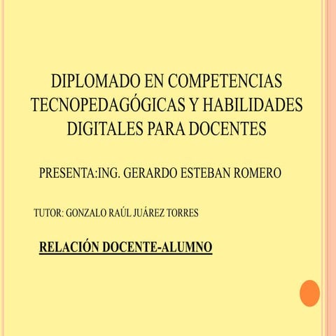 Relaciones estudiante maestro en la escuela tradicional y el