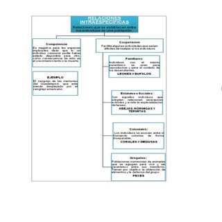 Relaciones inter e intraespecificas