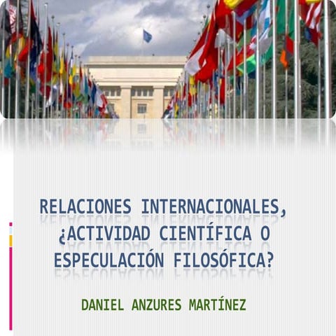 Relaciones internacionales