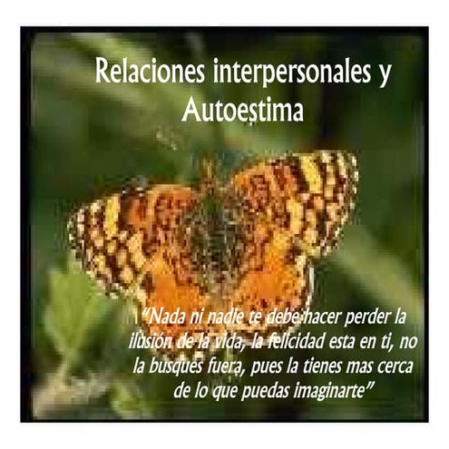 Relaciones interpersonales