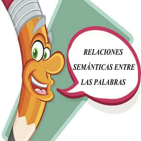 Relaciones semánticas entre palabras