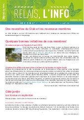 Relais l'info septembre  2014
