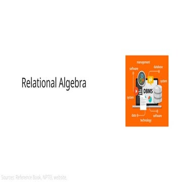 DBMS -Relational Algebra Presentation pp