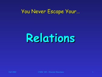 Relations