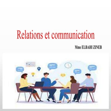 Relations et communication AS.pptx cours | PPTX