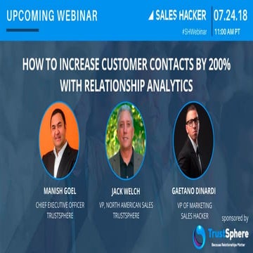How To Increase Customer Contacts By 200% With Relationship Analytics